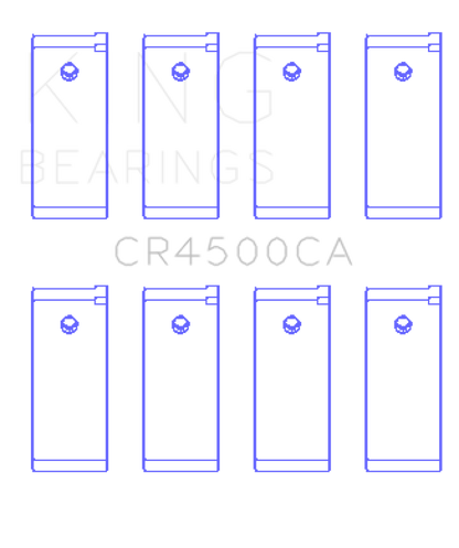 King Engine Bearings Nissan Yd22/Yd25 (Size +0.75mm) Connecting Rod Bearing Set