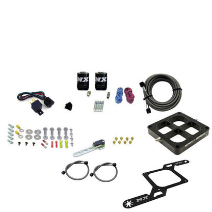 Nitrous Express Dominator Single Entry Billet Crossbar Pro-Power Nitrous Kit (100-500HP) w/o Bottle