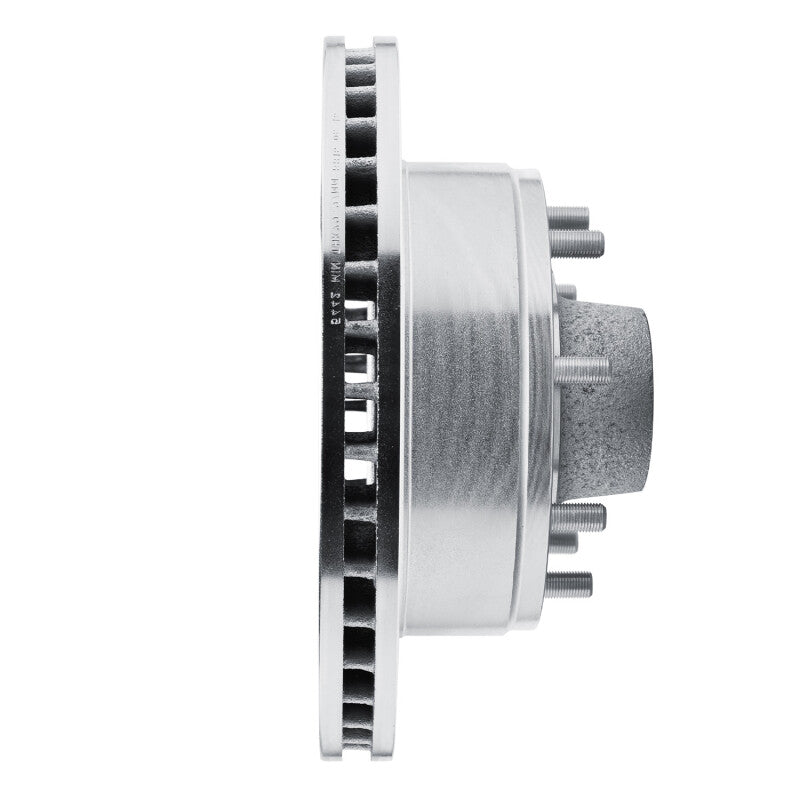 R1 Concepts R1 80-85 Ford E-250 Econoline Club Wagon Front Right Drilled & Slotted Silver Brake Rotor