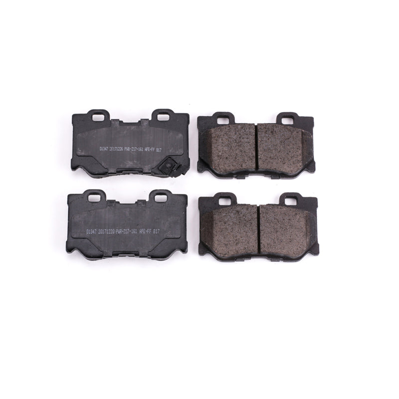 PowerStop Power Stop 09-13 Infiniti FX50 Rear Z16 Evolution Ceramic Brake Pads