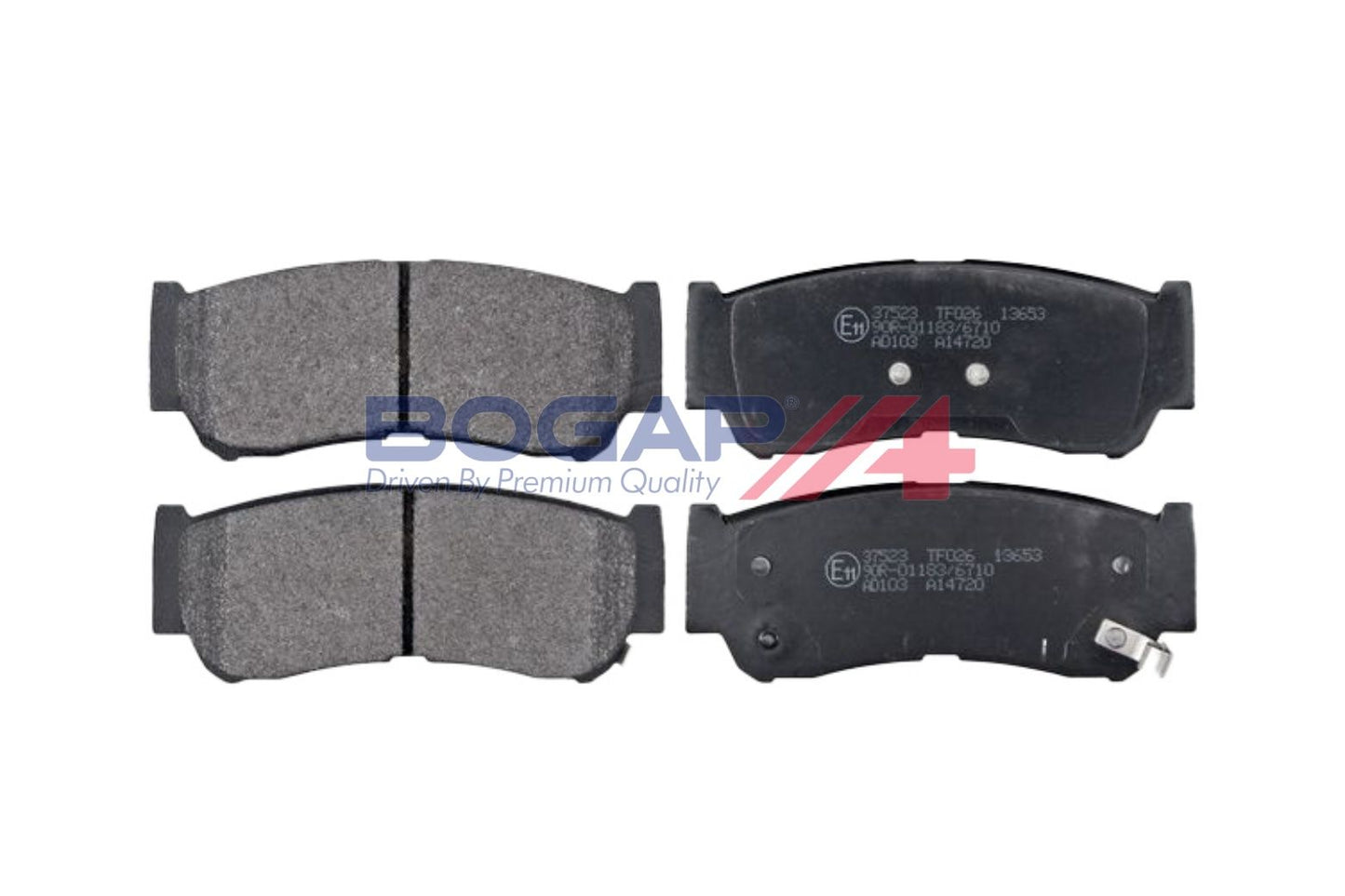 BOGAP Y8210222 Brake Pad Set, Disc Brake