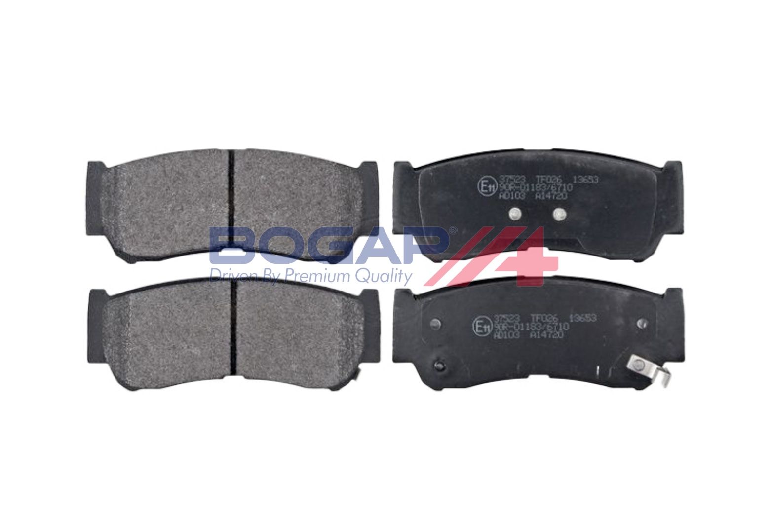 BOGAP Y8210222 Brake Pad Set, Disc Brake