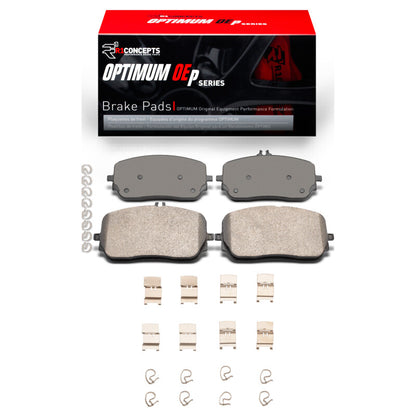 R1 Concepts R1 2020-2025 Mercedes-Benz GLS450 Front R1 Optimum OE Pads & Hardware Kit