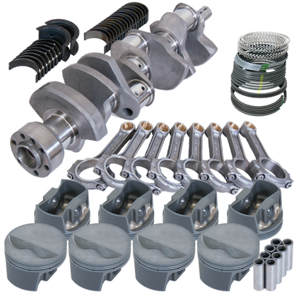 Eagle Chevy LT1 350 1Pc 3.480in Crank 5.700in I-Beam Rods -5cc 4.030in Pistons Rotating Assembly