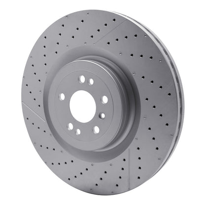 DFC 12-19 Mercedes-Benz GLE63 AMG Front Drilled GeoSPEC Coated Rotor and Slotted