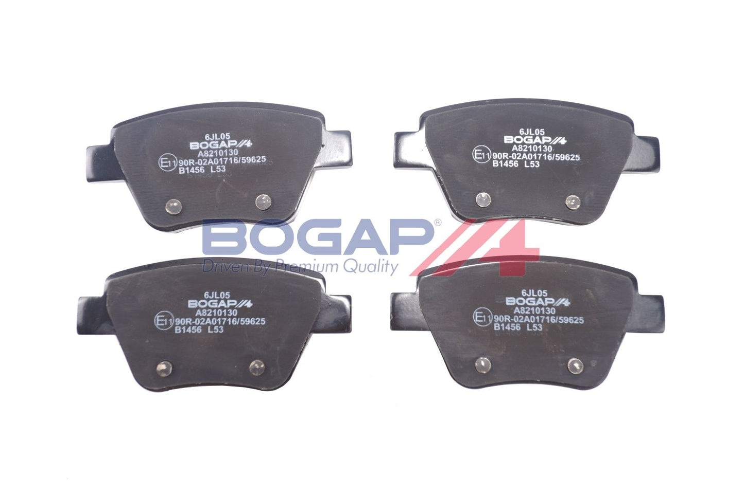 BOGAP A8210130 Brake Pad Set, Disc Brake