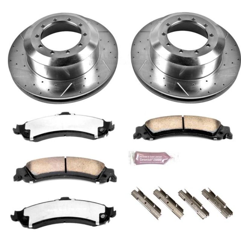 PowerStop Power Stop 2005 Chevrolet Silverado 1500 HD Rear Z36 Truck & Tow Brake Kit