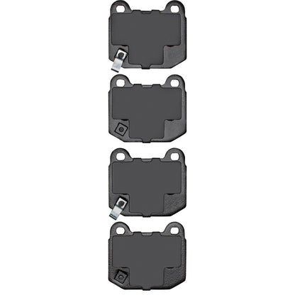 R1 Concepts R1 03-26 Toyota Gr86 Rear Semi Met Brake Pads