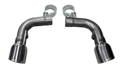 CORSA Performance Corsa 2016-2024 Chevy Camaro SS 2.75in Inlet / 4.5in Outlet Polished Tip Kit (For Corsa ExhaustOnly)