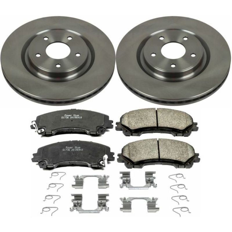 PowerStop Power Stop 14-19 Nissan Rogue Front Autospecialty Brake Kit