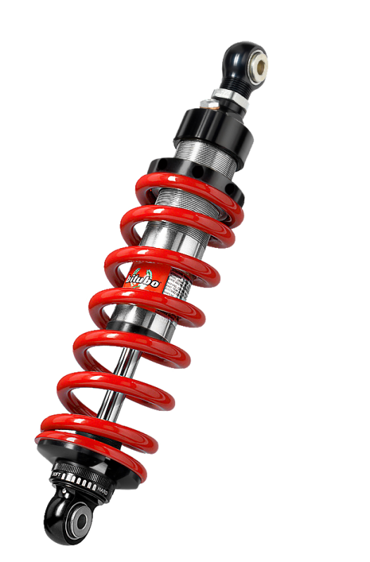 Bitubo Suspension Bitubo XZE1 Monoshocks Adjustable: Spring Preload, Rebound, Length, Red Spring
