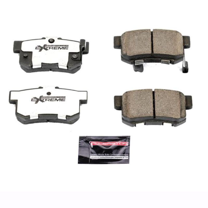 PowerStop Power Stop 97-99 Acura CL Rear Z26 Extreme Street Brake Pads w/Hardware