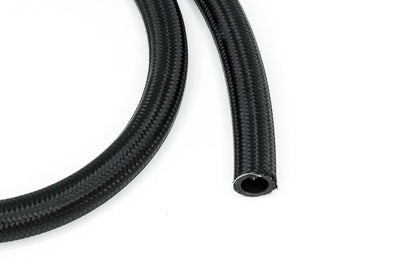 DeatschWerks 10AN Black Nylon Braided CPE Hose 3 Feet