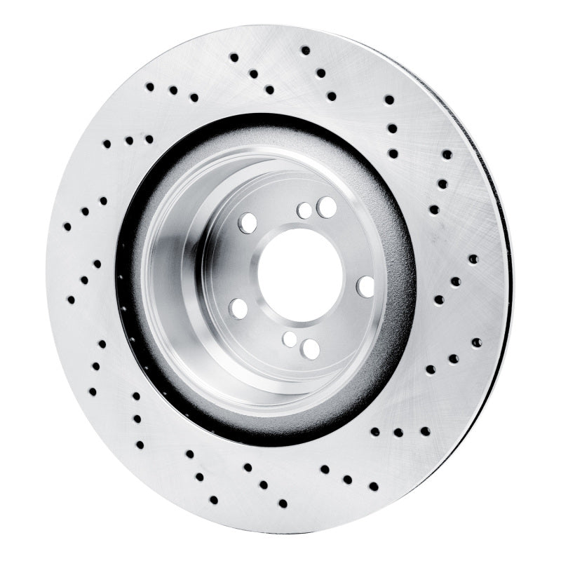 DFC 15-19 BMW X6 Left Rear Drilled Brake Rotor
