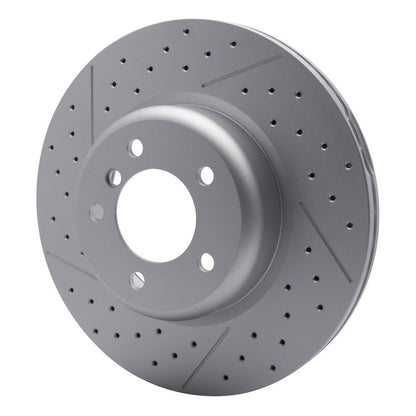 DFC 13-13 BMW 135IS Front Drilled GeoSPEC Coated Rotor and Slotted