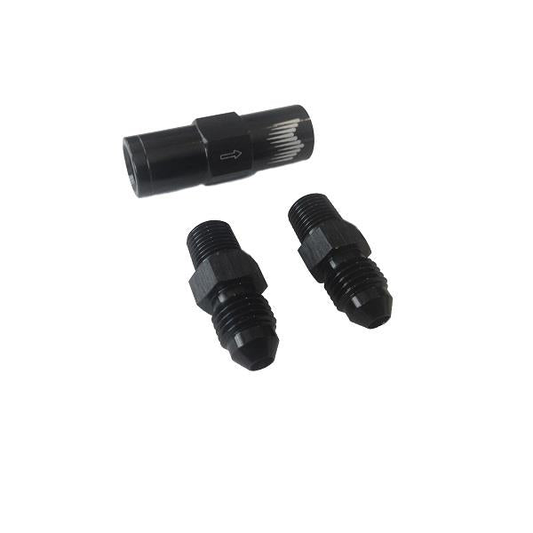 Snow Performance High Flow 4AN Water Check Valve Fittings (For 4AN SS Braided Line Kit)