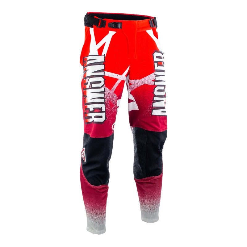 Answer 26 LE Elite Chaos Artifacts Pants 50 Years Dark Red/Red/White Size - 36