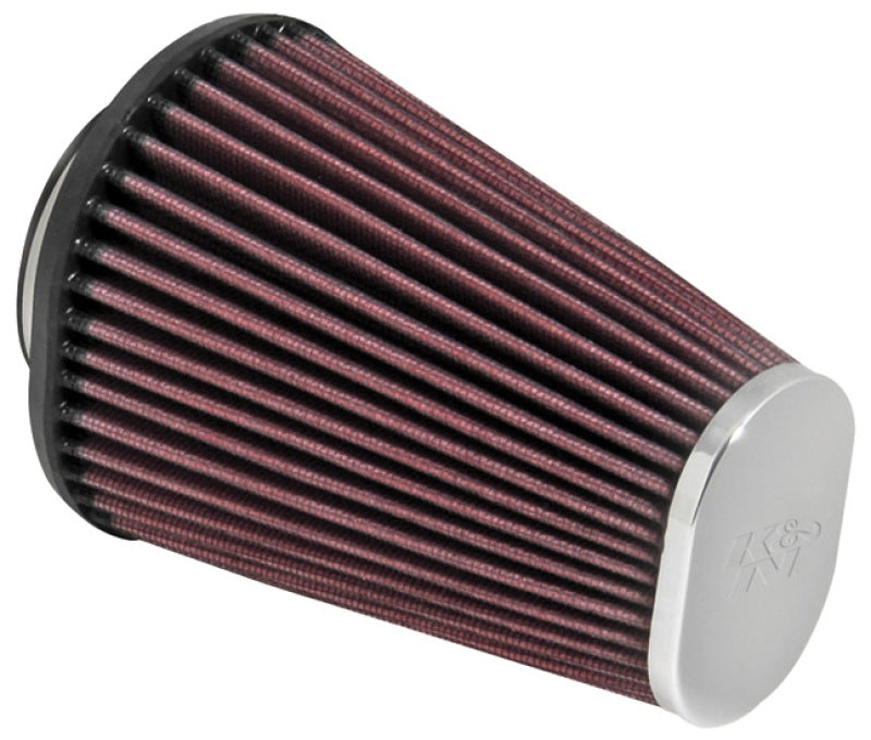 K&N Engineering K&N Universal Clamp-On Air Filter 2-7/16in Flange 4-1/2x3-3/4in Base 3x2in Top 6in Height