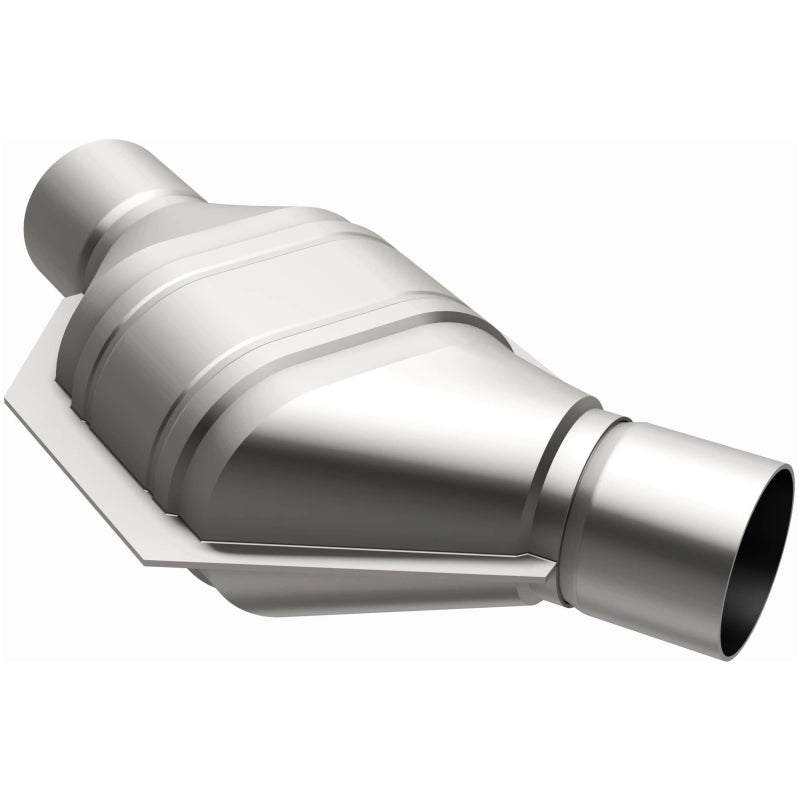 MagnaFlow Universal Catalytic Converter 2.25in Angled Inlet Front CA