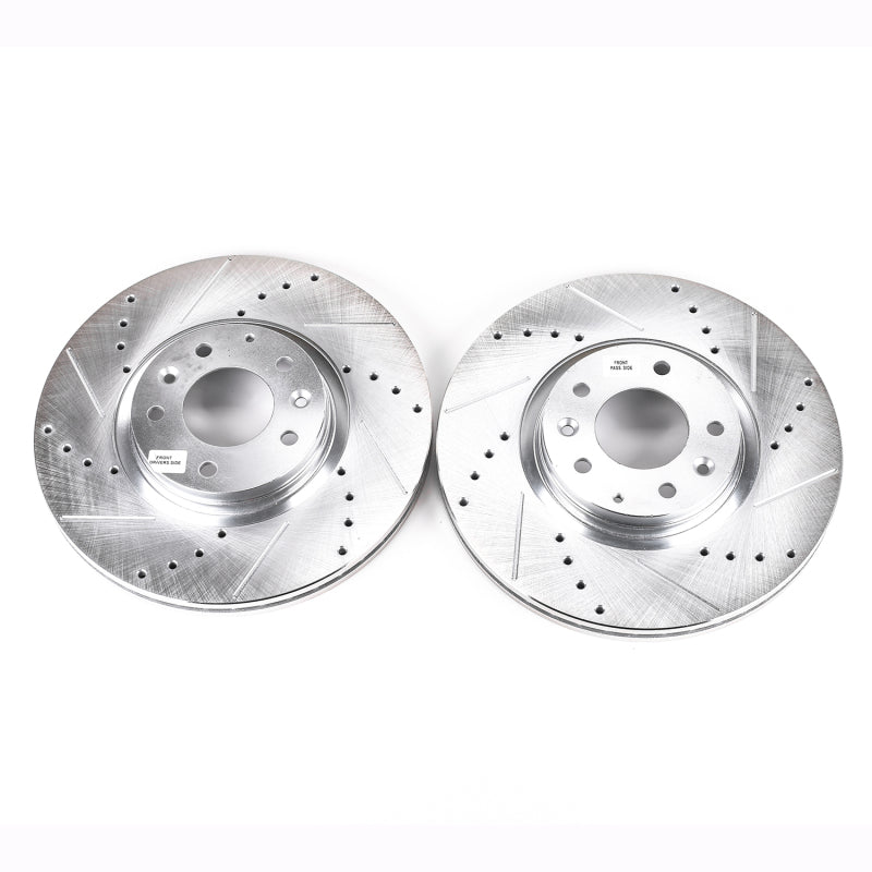 PowerStop Power Stop 06-07 Mazda 6 Front Evolution Drilled & Slotted Rotors - Pair