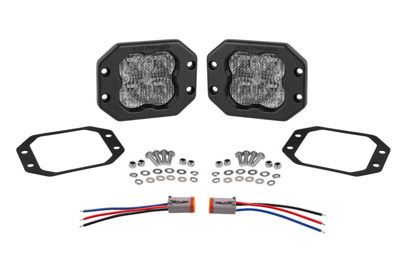 Diode Dynamics SS3 Pro ABL - White Combo Flush (Pair)