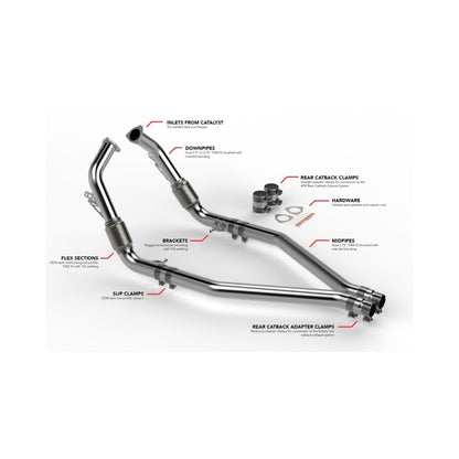 APR 18-25 Audi SQ5/21-25 Audi SQ5 Sportback (B9) Midpipe Exhaust System