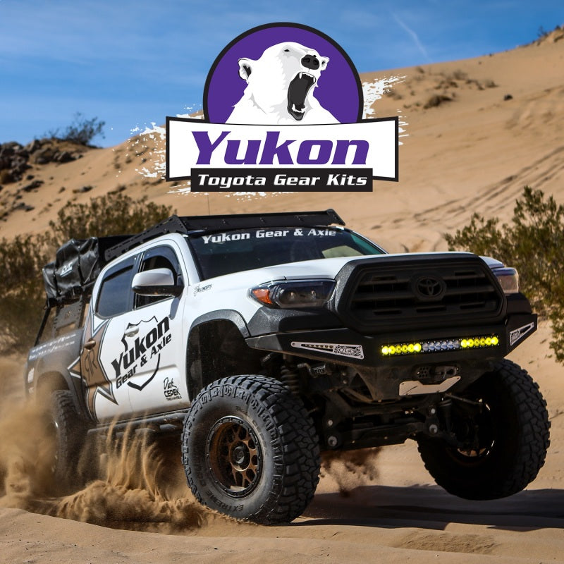 Yukon Gear & Axle Yukon Gear Ring & Pinion Gear Kit Front & Rear for Toyota 8/7.5R Diff (w/Factory Locker) 5.29 Ratio