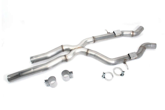 Dinan 15-20 BMW M3/M4 (F80/F82) High Flow X-Pipe - 2.75in - Stainless Steel