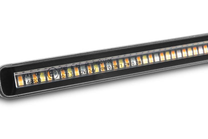 Go Rhino Xplor Flash Series Sgl Multi Function LED Light Bar (Track Mount) 10in. - Blk