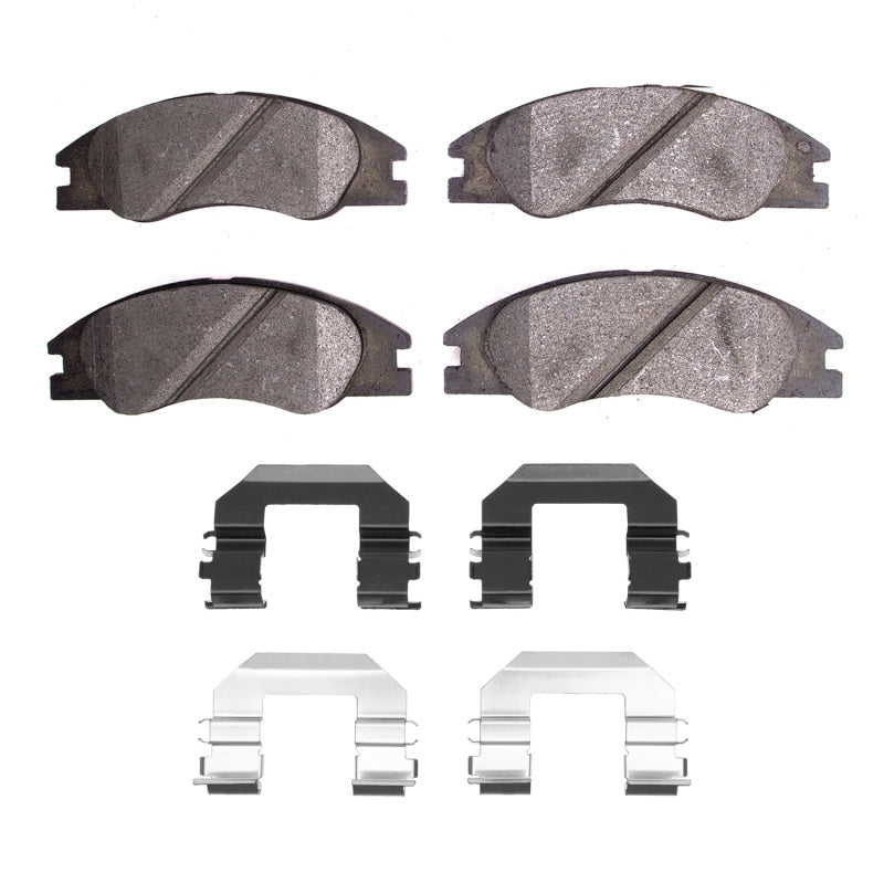 R1 Concepts R1 04-09 Kia SPECTRA5 Front Optimum OE Brake Pads & Hardware Kit