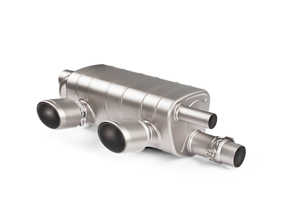 Akrapovic Akrapovic 16-17 Porsche 911 Carrera S/4/4S/GTS (991.2) Slip-On Line (Titanium) w/ Titanium Tips