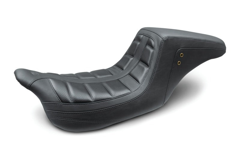 Mustang Motorcycle Mustang 08-21 Harley Electra Glide,Rd Glide,Rd King, Str Glide Squareback 1PC Seat - Black