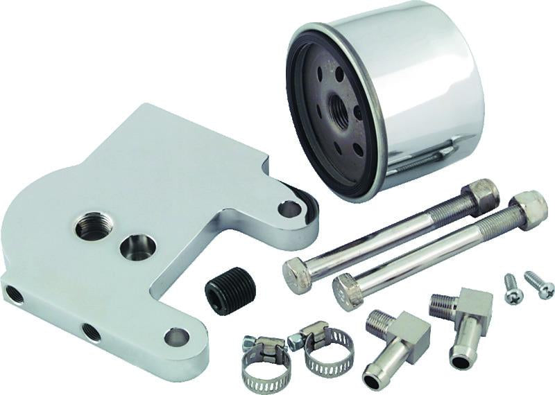 Bikers Choice 76-99 4 Speed Big Twin / Softail Oil Filter / Voltage Regulator Mounting Kit