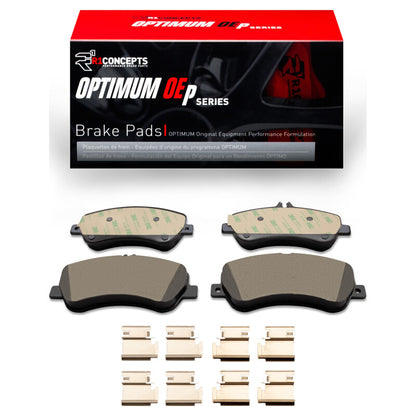 R1 Concepts R1 10-15 Mercedes-Benz GLK350 Front Optimum OE Pads & Hardware Kit