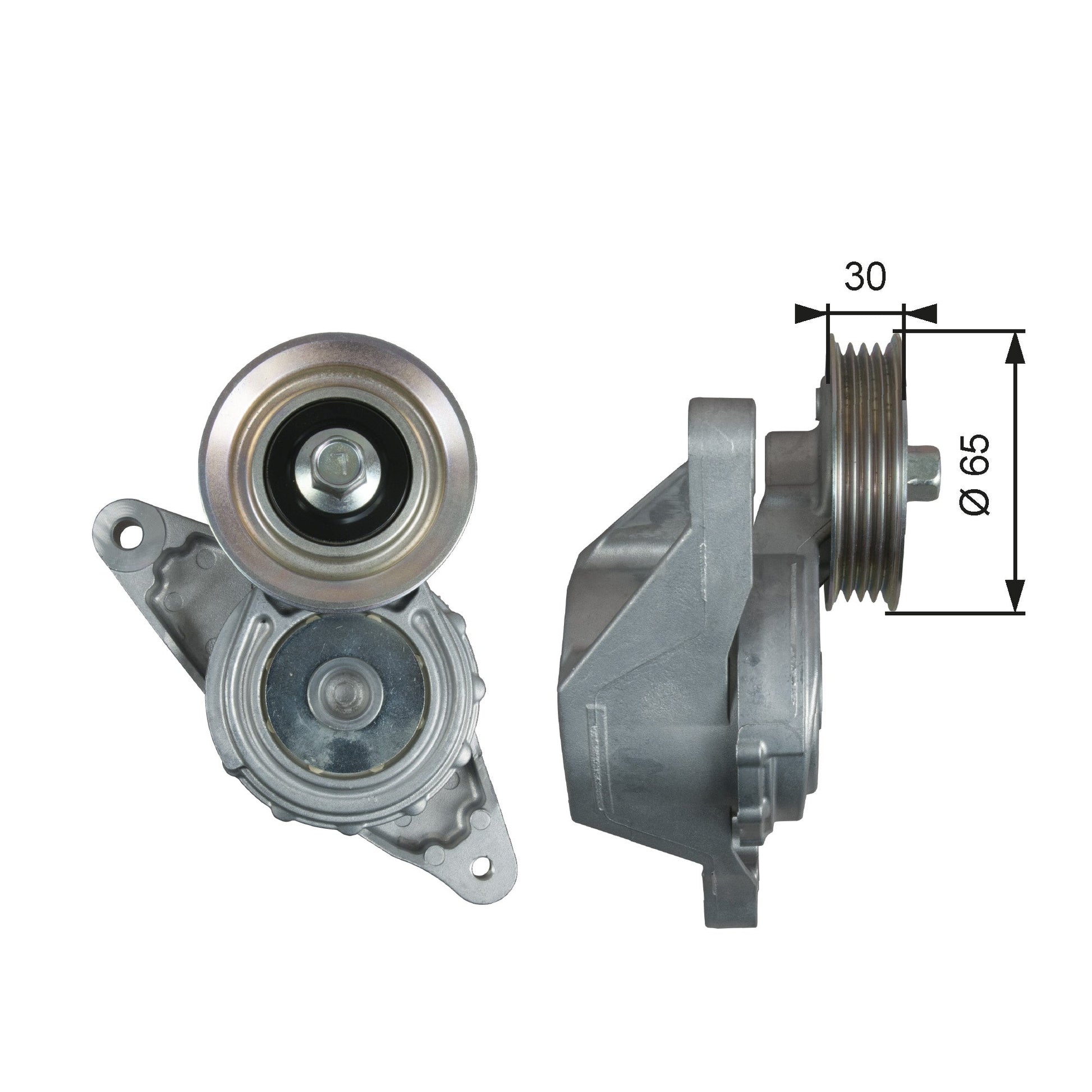 GATES GATT39294 V-Ribbed Belt Tensioner Pulley