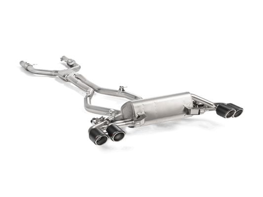 Akrapovic Akrapovic 17-19 Alfa Romeo Giulia Quadrifoglio Evolution Link Pipe Set (Titanium)