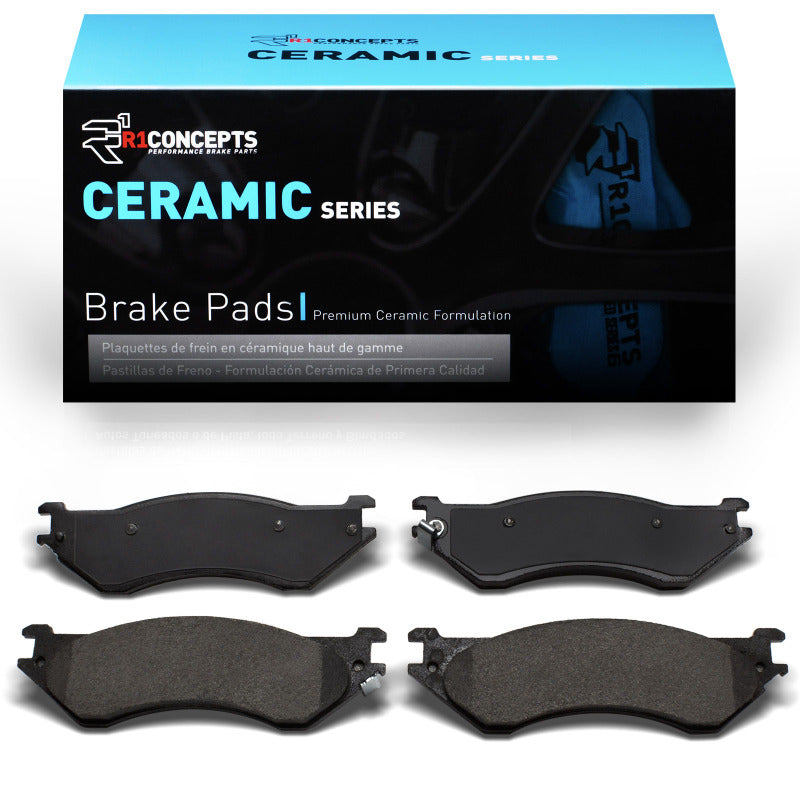 R1 Concepts R1 97-04 Dodge Ram 1500 Pickup Front R1 Ceramic Brake Pads