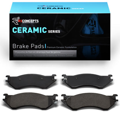 R1 Concepts R1 97-04 Dodge Ram 1500 Pickup Front R1 Ceramic Brake Pads