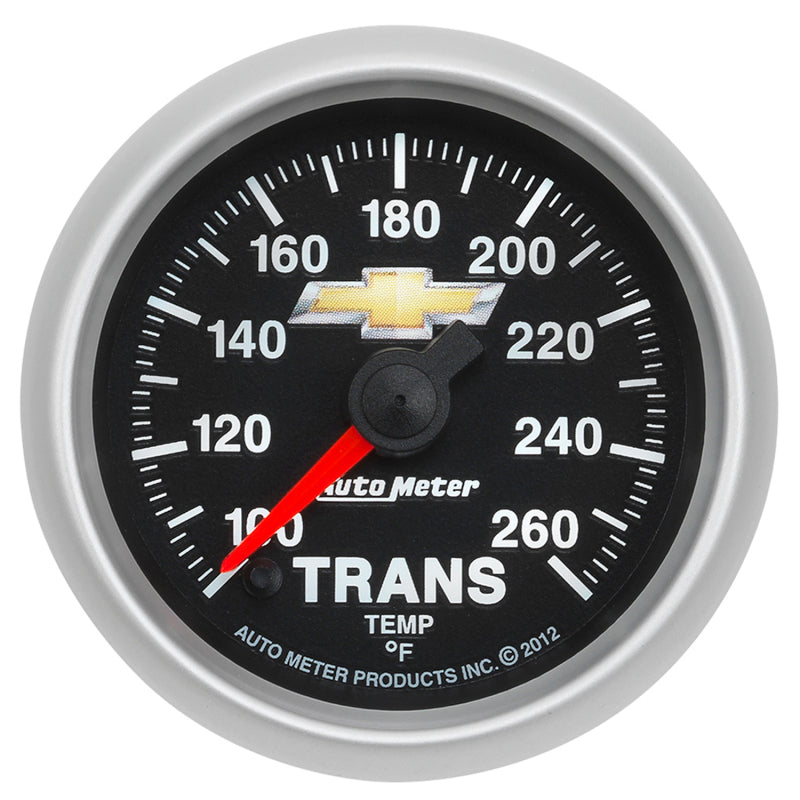 Autometer Performance Parts 52mm 100-260 Deg F Trans Temp COPO Camaro Gauge Pack