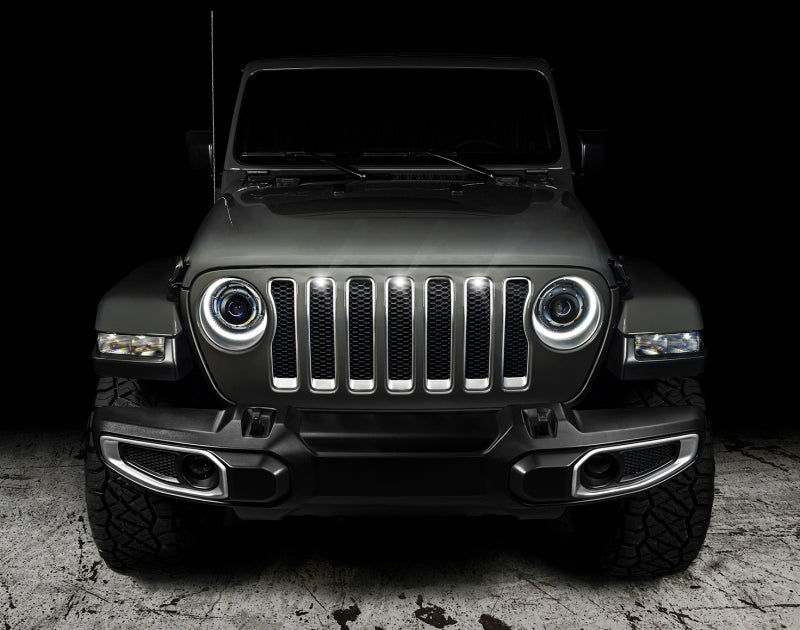 ORACLE Lighting Oracle Pre-Runner Style LED Grille Kit for Jeep Wrangler JL - White