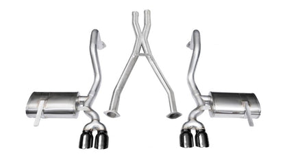 CORSA Performance Corsa 1997-2004 Chevrolet Corvette C5 Z06 5.7L V8 Black Xtreme Cat-Back + XO Exhaust