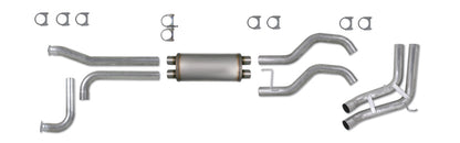 Diamond Eye Performance Diamond Eye KIT 3-1/2in Catback SPORT-SIDE DUAL GAS AL: NISSAN TITAN 5.6L 07-10