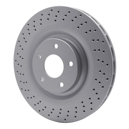 DFC 06-13 Chevrolet Corvette Front Drilled GeoSPEC Coated Rotor