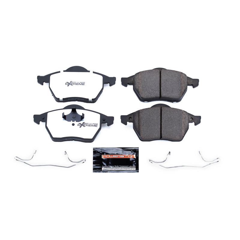 PowerStop Power Stop 00-03 Audi TT Front Z26 Street Brake Pad w/Hardware