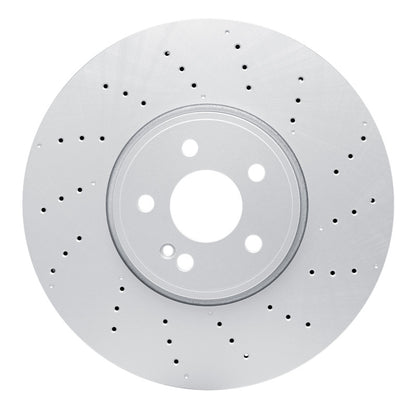 DFC 20-22 Mercedes-Benz A35 AMG Front Drilled Hi-Carbon Alloy Geomet Coated Rotor