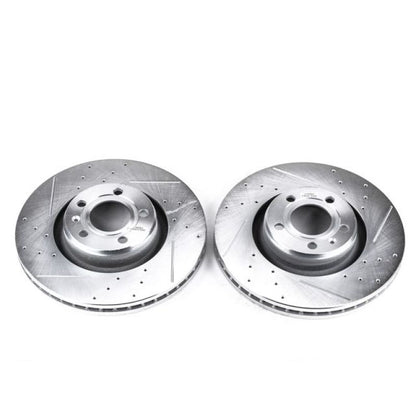PowerStop Power Stop 05-11 Audi A6 Front Evolution Drilled & Slotted Rotors - Pair