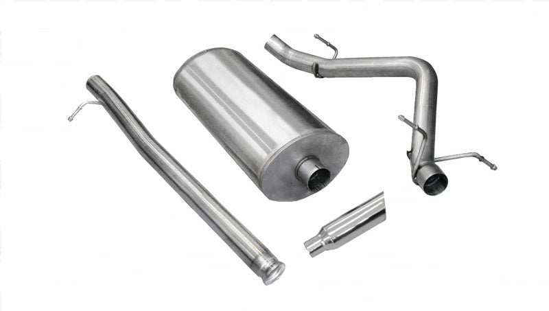 CORSA Performance Corsa 2010-2013 Chevrolet Silverado Ext. Cab/Std. Bed 1500 4.8L V8 Polished Sport Cat-Back Exhaust