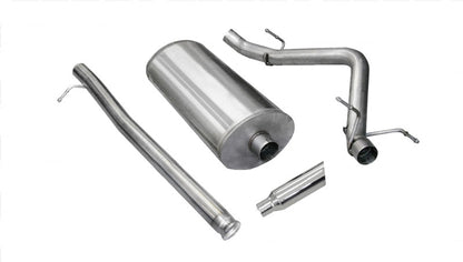 CORSA Performance Corsa 2010-2013 Chevrolet Silverado Ext. Cab/Std. Bed 1500 4.8L V8 Polished Sport Cat-Back Exhaust