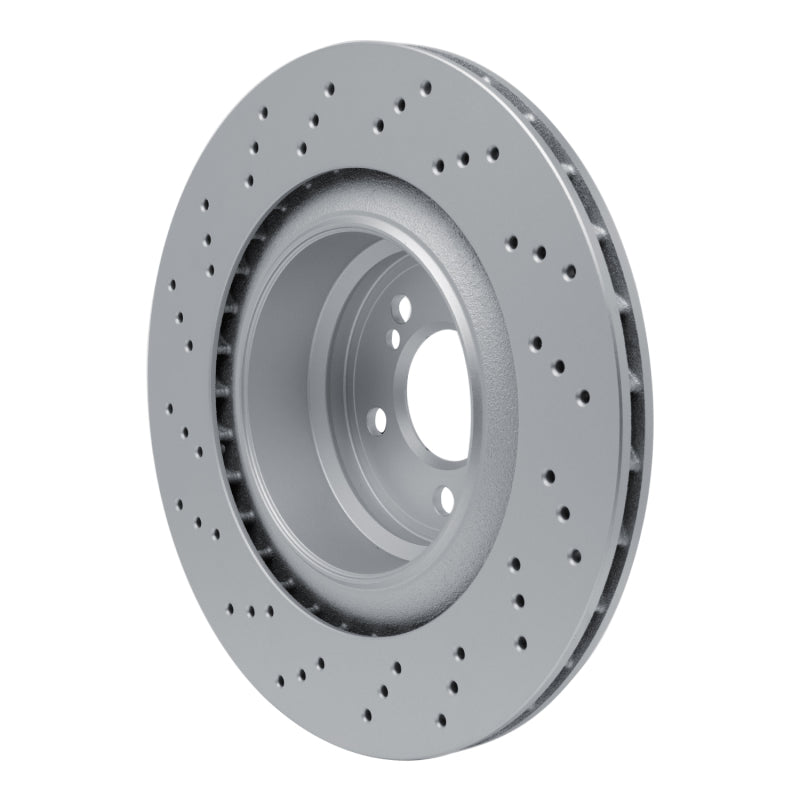 DFC 15-19 BMW X6 Right Rear Drilled Hi-Carbon Alloy Geomet Coated Rotor