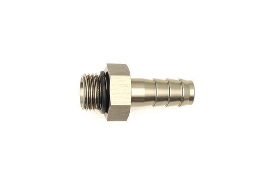 DeatschWerks 6AN ORB Male To 3/8in. Male Triple Barb Fitting (Incl. O-Ring)